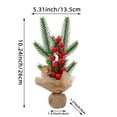 thumbnail image 3 of Pieza Decorativa Festiva, Hecha De Plstico. Perfecta Para Decoracin Navidea, Celebraciones Y Fiestas En Casa. Regalo Ideal Para Ocasiones Especiales, UKHBMC, 3 of 7