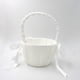 thumbnail image 3 of Inteprter Playa boda flor niña cesta lindo Bowknot romántico nupcial ceremonia fiesta elegante decoración suministros mujer Kits de decoración para fiestas, 3 of 6