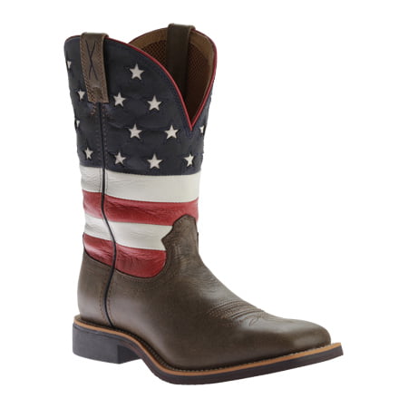 Twisted X - Twisted X Western Boots Men Patriotic USA Flag Top Hand ...
