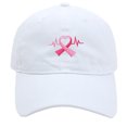thumbnail image 1 of Cancer Awareness Ribbon Embroidered Baseball Cap Unisex Adjustable Hat for Outdoor Sports Daily Wear Hop Fashion, 1 of 4