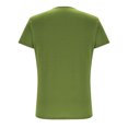 thumbnail image 4 of Hecho para Más Camisa Mujeres de Cuello en V de Gran Tamaño de Manga Corta Top Sólido, Base de Verano Deportivo Tee para el Uso Diario Y Casual Del Hogar, Bastidor de Imitación Ligero, 4 of 7