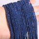 thumbnail image 1 of Granjero Gordo Cuentas redondas pequeñas de piedra natural de 2 mm, joyería DIY, cuentas de piedra azul semiacabadas, pulseras, collares, cuentas de joyería, 1 of 3