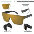 thumbnail image 3 of Gafas de sol FEISEDY Polarizadas Oversized Square B2990 Black, 3 of 8