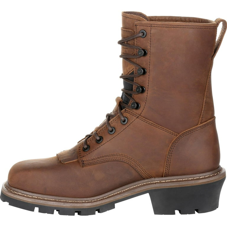 Rocky work boots square on sale toe