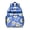 Blue-2, variant on Mystic Ethnic Mandala Backpack - Adjustable & Ergonomic School Bag with Chest Strap