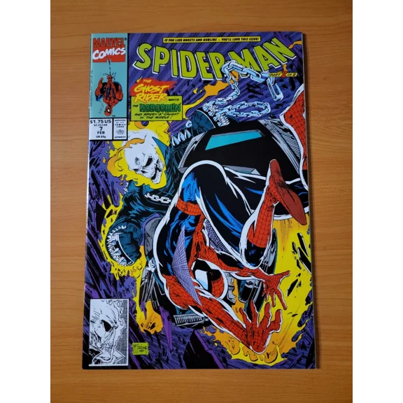 Spider-Man #7 Direct Market Edition ~ NEAR MINT NM ~ 1991 Marvel Comics