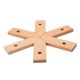 thumbnail image 4 of Mantel Individual de madera BLESIY para mesa de comedor posavasos protección reutilizable, 4 of 8