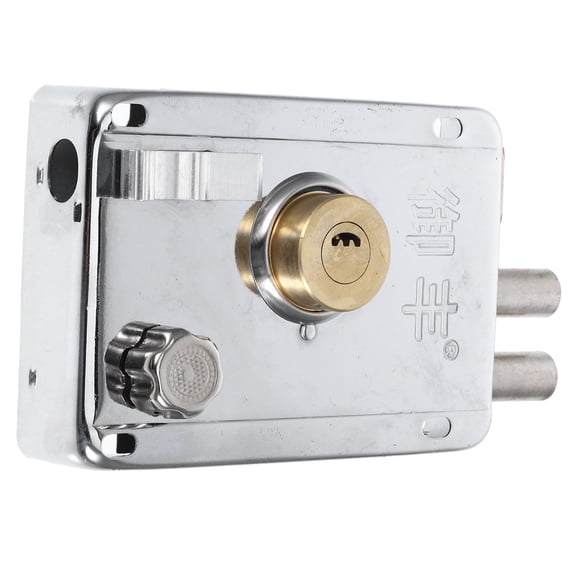 LABRIMP Deadbolts Door Lock Sets Silver 1 Set