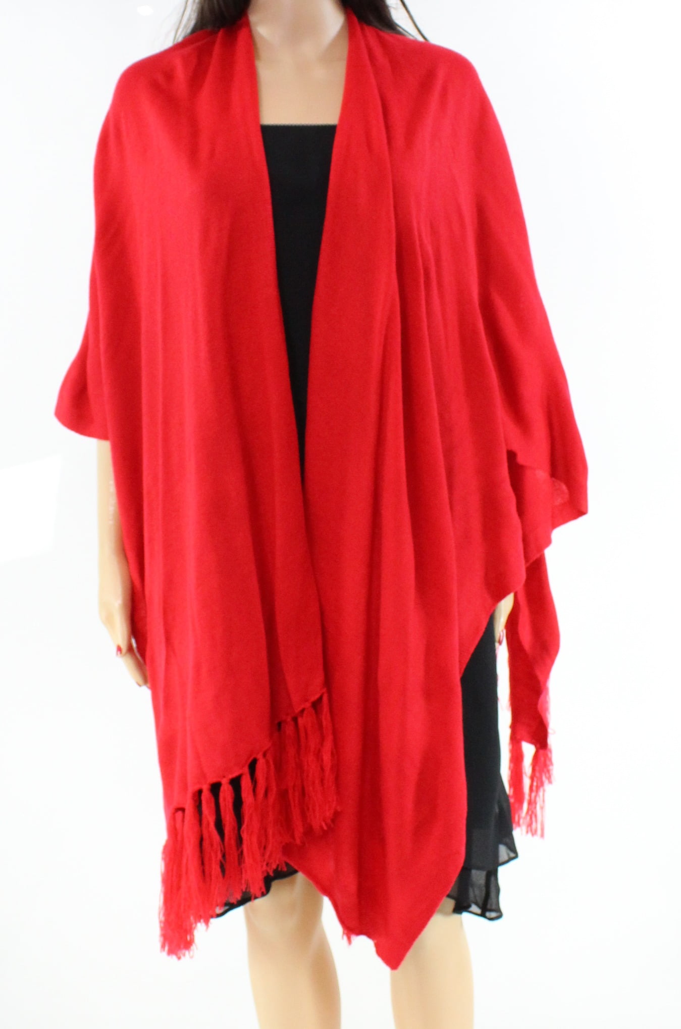 sleeveless wrap sweater