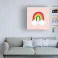 thumbnail image 3 of Ann Kelle 'Bright Rainbow II' Canvas Art, 3 of 3
