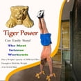 thumbnail image 3 of Tiger Power,Wood Pushup Bars Non-Slip Base Exercise Home., 3 of 6
