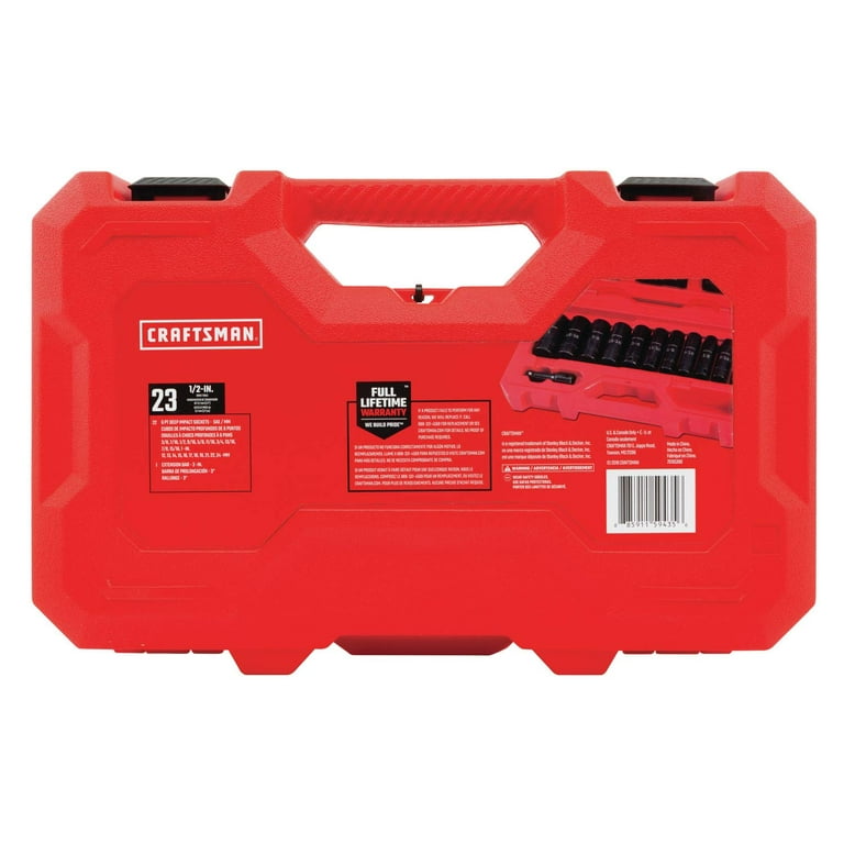 Craftsman 6 2024 point socket set