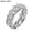 Silver, variant on Fashion Twisted Ring Creative Ring Cubic Zirconia Alloy Ring for Gift