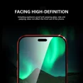 thumbnail image 6 of FIEWESEY Case for iPhone 14 13 Pro Max 15 14 Plus Transparent Cover Full Body Rugged Built-in Screen Protector for iPhone 15, Red, 6 of 9