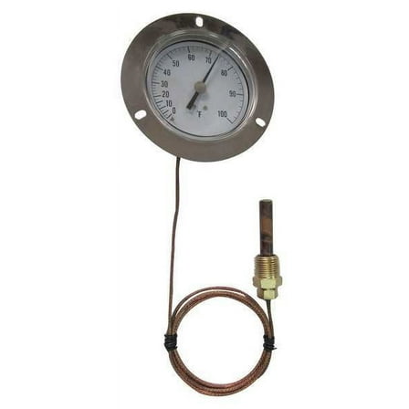 Manufacturer Varies Analog Panel Mt Thermometer,30 to 240 F 12U617