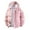 Pink, variant on Daznico Jackets for Men,Winter Warm Hooded Padded Coat Thermal Insulated Outerwear Jacket with for Cold Weather and Comfort,Mens Winter Coats,Size:4XL