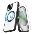 thumbnail image 1 of Funda Magsafe Purpurina Para iPhone Con Protector Pantalla, 1 of 7