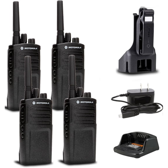 4 x Motorola RMV2080 On-Site 2-Way Business Radio (RMV2080)