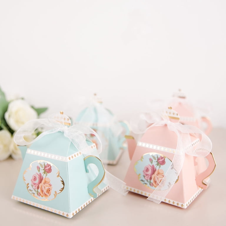 Event Tea Box Tea Party Favor Boxes