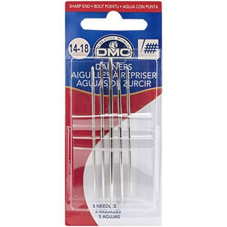 UPC: 0077540382774 | DMC 1769-14/18 Darners Hand Needles  7-Pack  Size 14/18