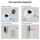 thumbnail image 5 of sweethay Dispensador automático de jabón con Sensor, máquina de a mano, difusor de cerámica resistente al agua recargable para el hogar, la Artesanía Negro sweethay TO011600-01B, 5 of 6