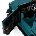 thumbnail image 4 of JOYLDIAS 12V Mercedes-Benz G650S Kids Ride on Car Electric Toy w/Remote, 3 Speeds, Lights, Bluetooth, Music, Blue, 4 of 21