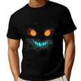 thumbnail image 2 of Men's Funny Graphic T Shirt Summer Casual Sports Tee For Daily Wear Lightweight Humor Shirt Spandex Shirts for Men T Shirt for Man Mens Socks No Show Shirt Pack Non Shrinking T Shirts for Men Medium T, 2 of 3