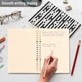 thumbnail image 6 of joogoo A5 Spiral Journal Notebook Panda on Stripes College Ruled Notebooks 8.3" x 5.7" 1 PC, 6 of 8