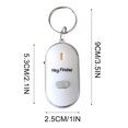 thumbnail image 3 of HLONK Key Finder  Wireless Key Tracker Locator with LED Light  Remote Finder  Key‘s Tracking Device  Easy to Use for Elderly Children Adults  Tracker Tags for Car Keys  Phones  Wallet  An, 3 of 5