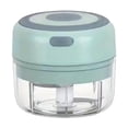 thumbnail image 2 of Mini Processor, Sage Green, 3 in Clear Container, 100Ml, Mini Electric Chopper, Mini Chopper Electric, Small Chopper Electric, Meal Prep Container, 1 Pc, 2 of 6