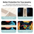 thumbnail image 3 of Retro Cat Travel Portable Square Jewelry Organizer Box - Earring Holder, Ring, Necklace, Bracelet Storage - Suitable for Girls and Women - Jewelry Stand, Jewelry Boxes, 3 of 6