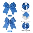 thumbnail image 3 of JoyBowie 36pcs 8inch Royal Blue Satin Hair Bows Vibrant Blue Bows for Girls Suitable for Fourth of July Parties DIY Crafts Daily Hairstyling, 3 of 10