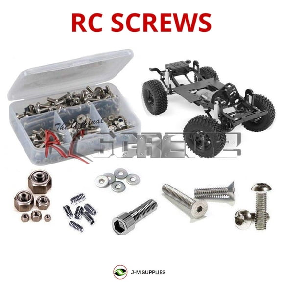 RCScrewZ Stainless Screw Kit rc4wd009 for RC4WD Trail Finder 2 4X4 Truck "SWB" 1/10 (Z-K0045) | SET