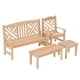 thumbnail image 1 of Juguete de casa de muecas Decoración de casa de muecas al aire libre, Mesas de casa de muecas Sillas, Madera para regalo de casa de muecas 1:12Toys Fyydes Descripción de la referencia, 1 of 6