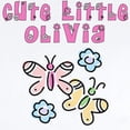 thumbnail image 2 of CafePress - Cute Little Olivia Infant Bodysuit - Baby Light Bodysuit, Size Newborn - 24 Months, 2 of 4