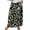 Army Green, variant on HomeGardon Maxi Skirts for Women Long Skirts Summer Women's Printed Elastic Waistband Pleated Pocket Skirt with Mid Calf Skirt,S-XXXXXL