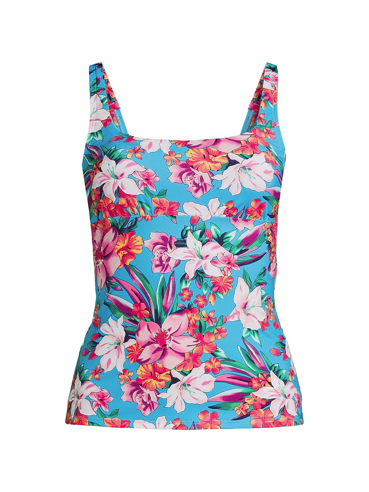 Lands' End Women's DDDCup Chlorine Resistant Square Neck Underwire