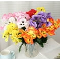 thumbnail image 3 of RuWeoMaa Artificial Flowers for Outdoors Decoration, Fake Pansy Flowers UV Resistant Silk Faux Pansies Spring Plants for Outside Planter Window Box Front Door Yard Home Decor, 3 of 5