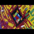 thumbnail image 3 of LA TRIADA Arte Mexicano Neocrotálico por Javier López Pastrana Giclée impresión en canvas lienzo de algodón listo para enmarcar 22x60cm Neocrotalic LA TRIADA, 3 of 7