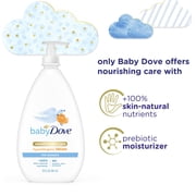 Baby Dove Sensitive Skin Care Body Lotion Rich Moisture, 20 oz