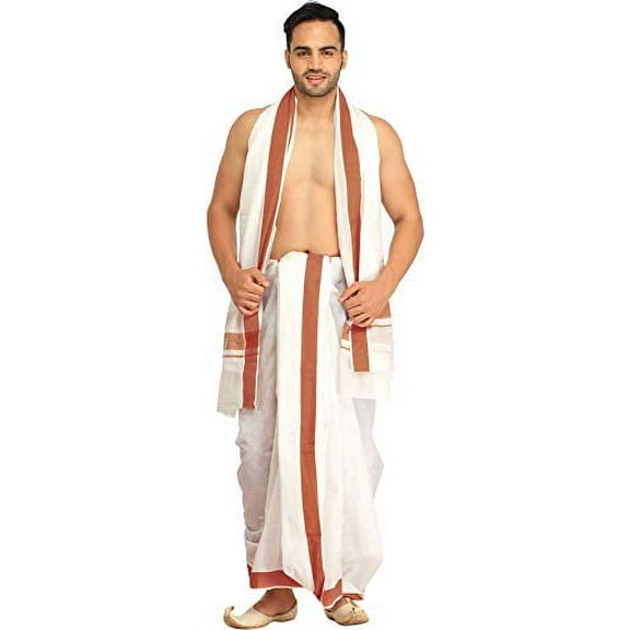 Exotic India Batik-Dyed Midi Skirt with Printed Flowers - Color River Blue