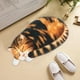 thumbnail image 4 of Alfombra de Bienvenida con Diseño de Gatito En 3D, 40 X 76 Cm, Antideslizante, Ideal para El Verano. Alfombra Divertida y Original para Interiores y Exteriores., 4 of 7