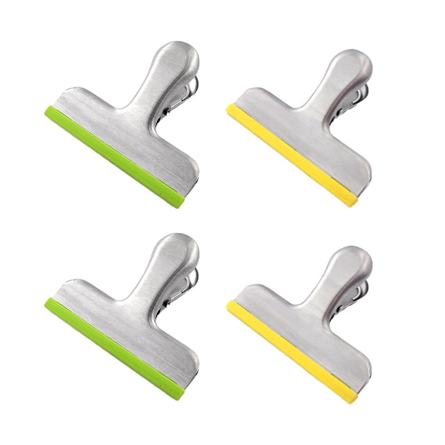 Hweilai Bag Clips, 4 Pack, Bag Clips, Food Bag Clips, Bag Clips, Food Clips