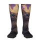 thumbnail image 1 of Fotbe Purple Flower Lazy Cat Calcetas Divertidas Estampadas para Hombre y Mujer, Calcetas de Algodón hasta la Rodilla para Caminar, Correr, Enfermería y Embarazo, 1 of 6