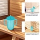 thumbnail image 3 of BRIGHTFUFU Tazas para sorber para adultos, 2 uds., taza para sorber para personas mayores con pajita, botella de agua para Hospital con pajita, vaso de plástico con asa, tazas para sorber para adultos, 3 of 7
