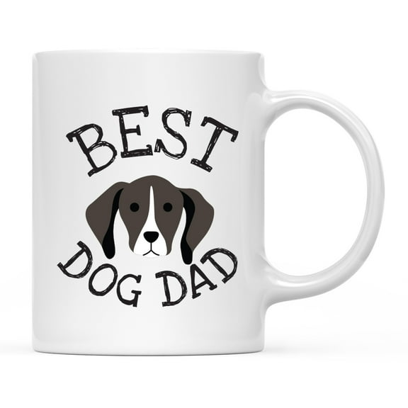 Koyal Wholesale Best Dog Dad Ceramic Coffee Mug, Pointer