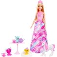 thumbnail image 4 of Barbie Dreamtopia Advent Calendar, Fantasy-Themed with 24 Surprises, Daily Toys Include Barbie Fashion Doll, Pets, Clothes & Accessories Like Mermaid Tail & Wings, 4 of 5