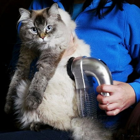 - Cat Dog Pet Electric Hair Fur Eraser Remover Shedding Grooming Brush Comb Vacuum Cleaner Trimmer