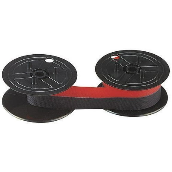 Nu-kote Model NK80BRC-2 Red/Black Nylon Ribbons, Pack Of 2