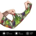 thumbnail image 3 of Haiem Begetable UV Protection Cooling Arm Sleeves for Men and Women UPF 50 Sun Sleeve, 3 of 8
